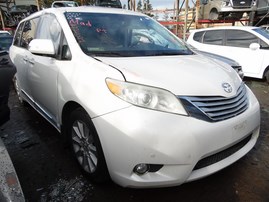 2013 Toyota Sienna Limited White 3.5L AT 4WD #Z24597